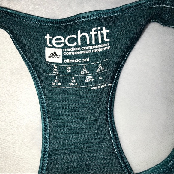 Adidas Sport Bra Forest Green - Picture 4 of 4